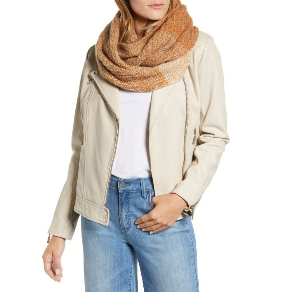 (nwt) Halogen Cashmere Infinity Ombre Scarf